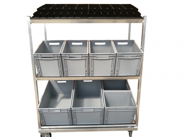 Aluminium-Lagerwagen
